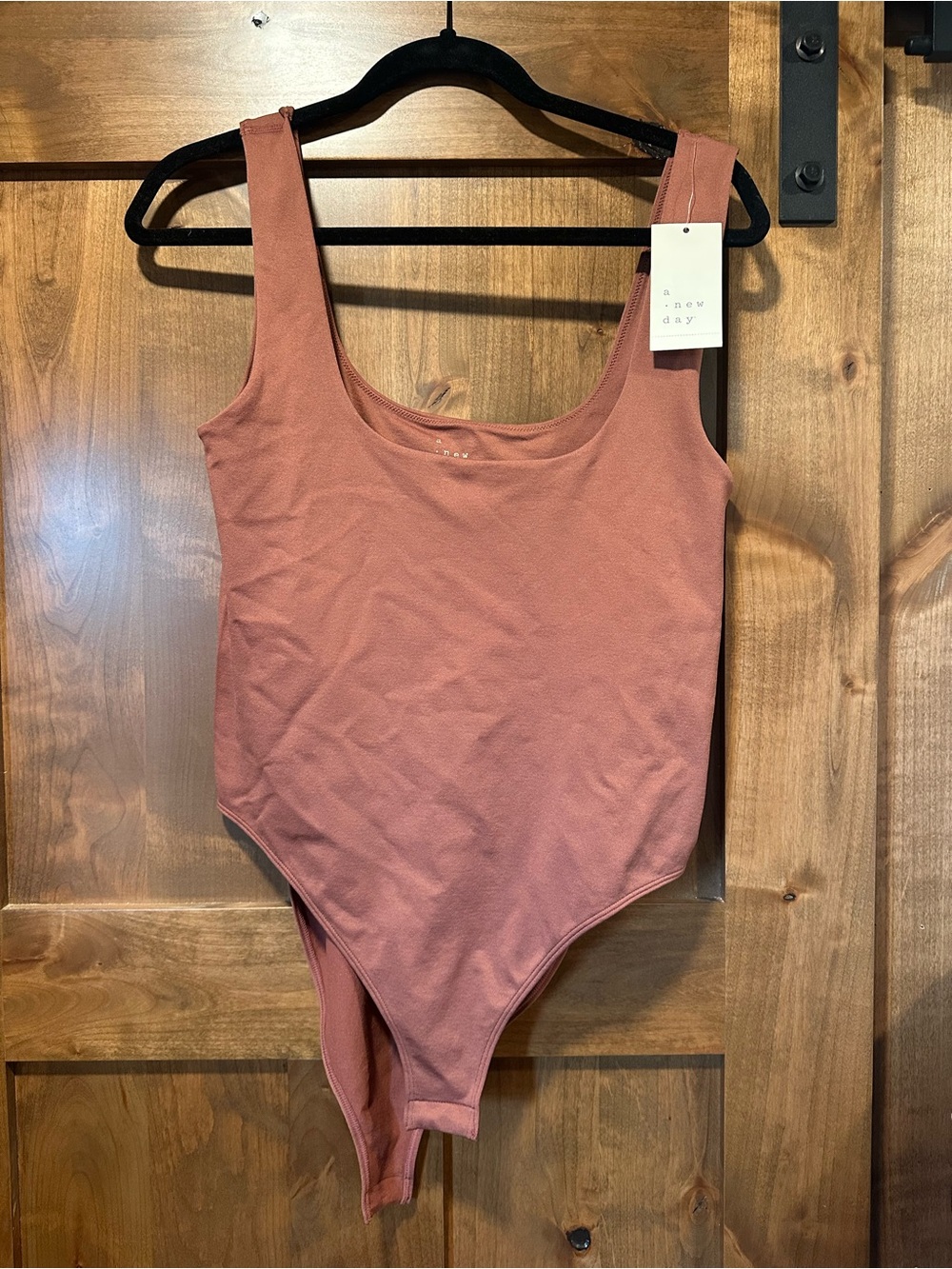 Target Rose Mauve Scoop Neck Bodysuit